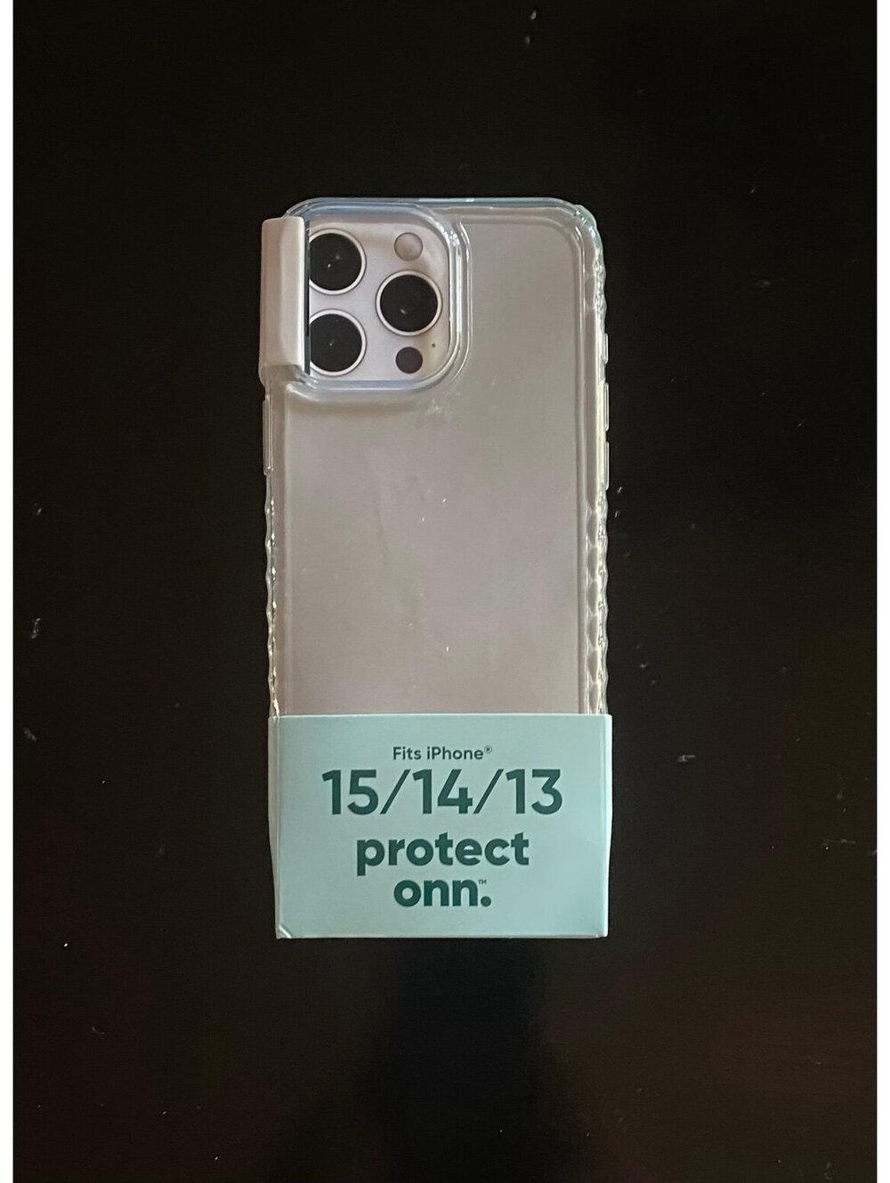 Onn Case for iPhone 16e15/14/13 Clear